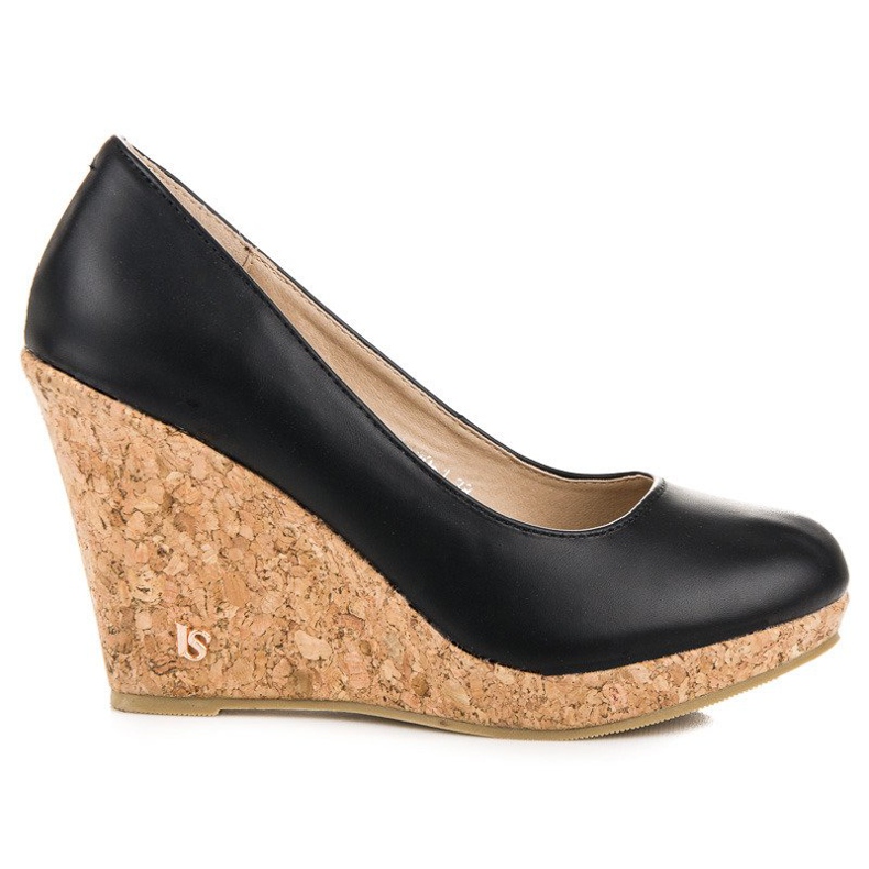 Bombas de cuña VICES negro