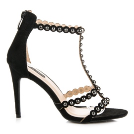 Vices Elegantes sandalias de tacón vicios negro