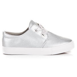 Seastar Deportivas atadas plateadas gris