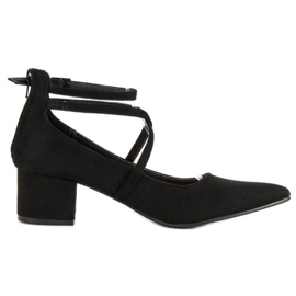 Zapatos de salón VICES de ante negro