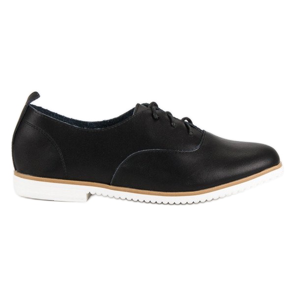 Zapato mazaro piel negro