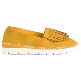 Vices Zapatos sin cordones boho amarillo Vices Zapatos sin cordones boho amarillo