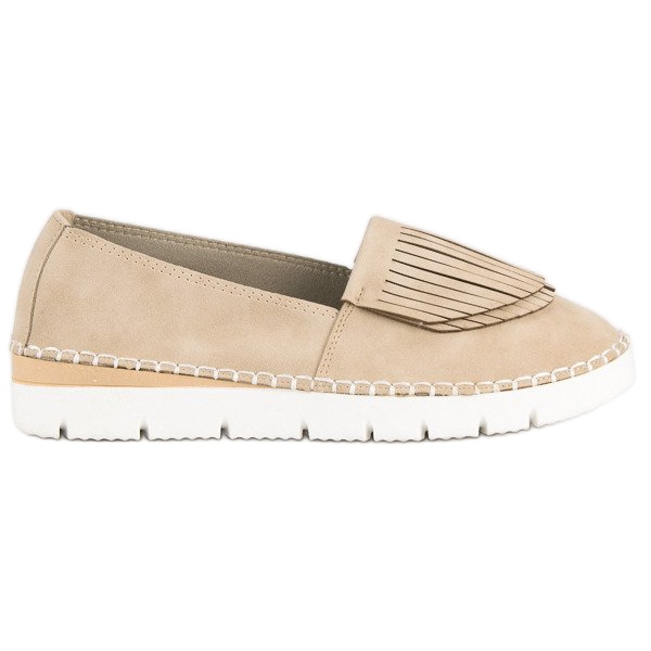Vices Zapatos sin cordones boho marrón