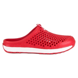 Hasby Babuchas rojas caladas rojo