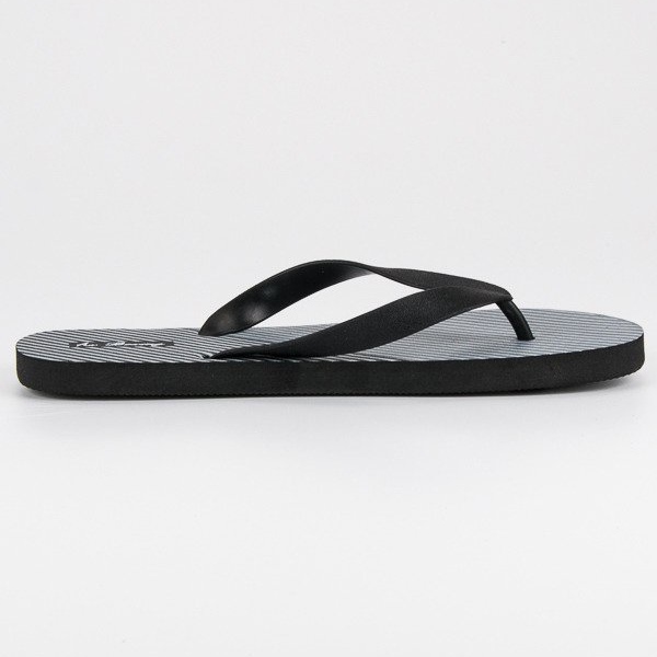 Ax Boxing Chanclas para hombre gris negro