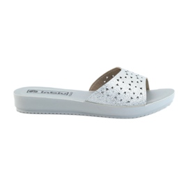 Zapatillas INBLU BM30 plata calada gris Zapatillas INBLU BM30 plata calada gris