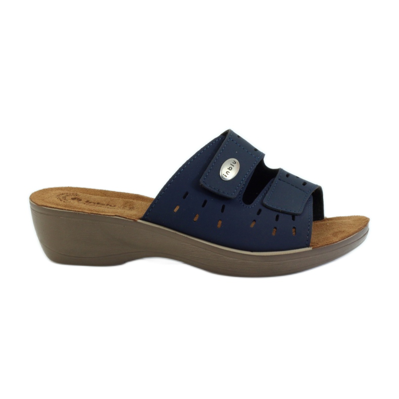 Cuña velcro Inblu PL029 azul marino