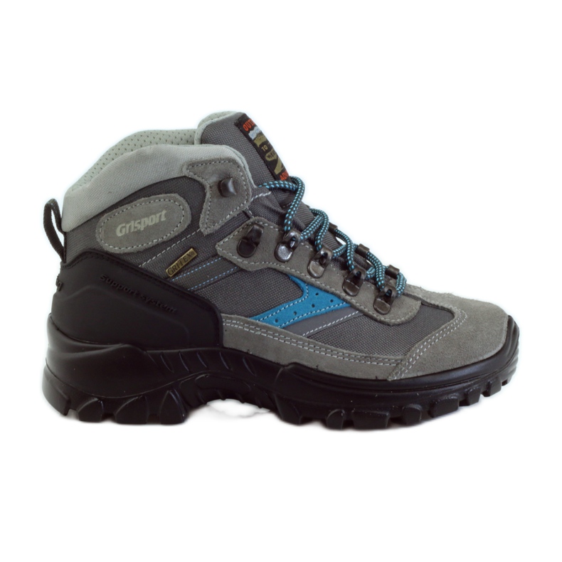 Zapatos trekking grisport negro azul