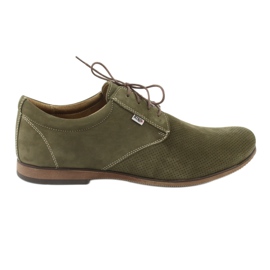 Zapatos casuales de hombre Riko 777D verde