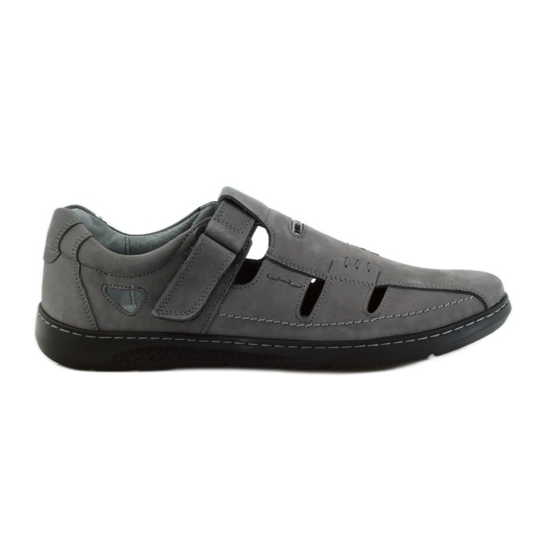 Riko zapatos de hombre sandalias 851 gris