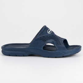 Hasby Chanclas de goma azul oscuro azul marino