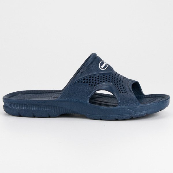 Hasby Chanclas de goma azul oscuro azul marino