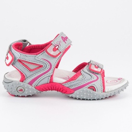 American Club Sandalias de las niñas americanas gris
