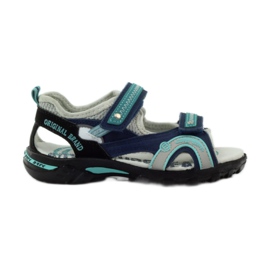 Sandalias niño Bartek 39113 azul marino verde gris