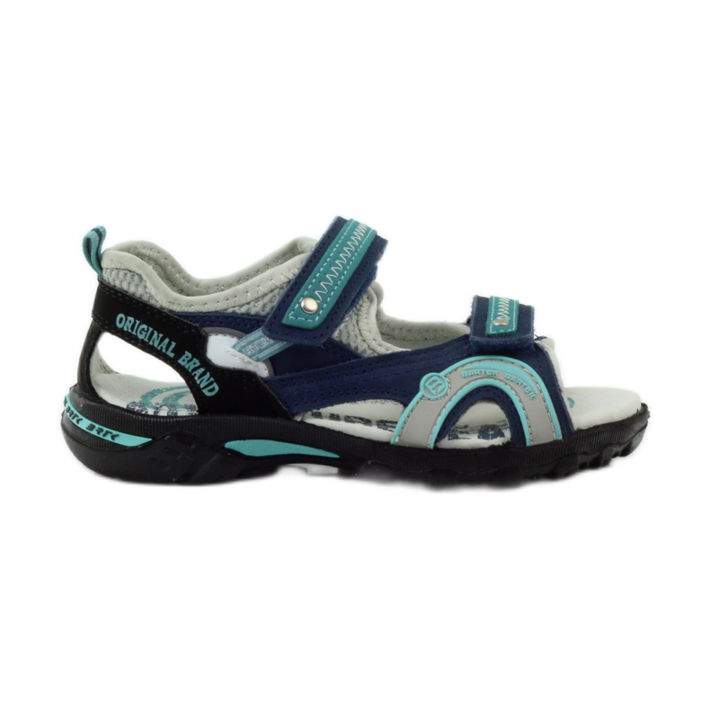 Sandalias niño Bartek 39113 azul marino verde gris