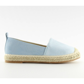 Alpargatas de mujer azul FF088 azul