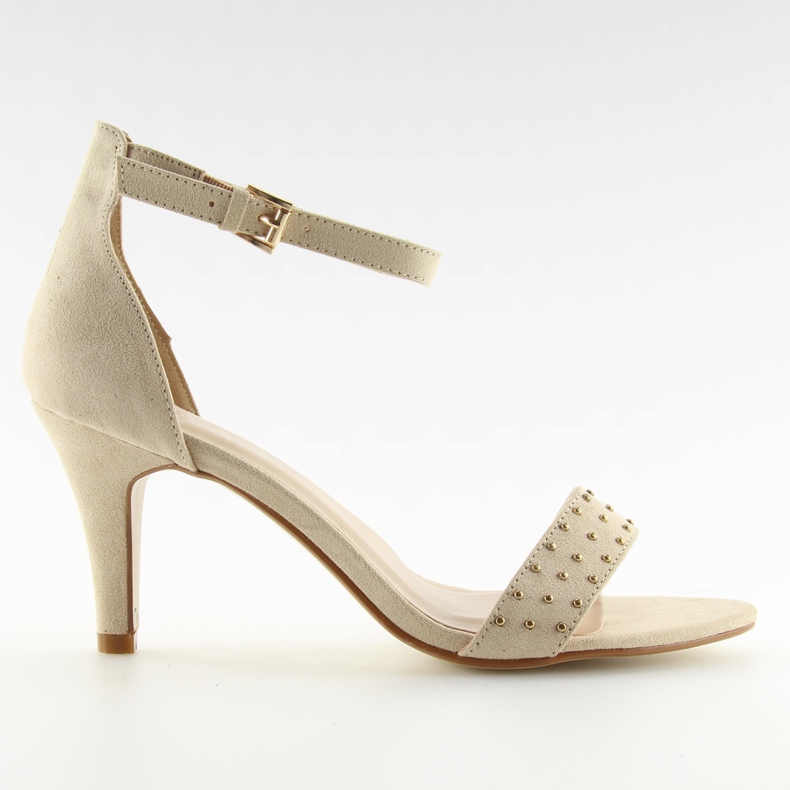 Sandalias tacones beige BL0764 beige