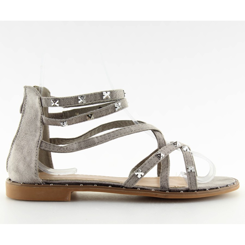 Sandalias grises para mujer 358 Gris