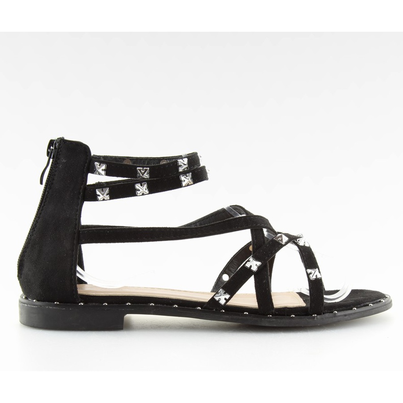 Sandalias negras para mujer 358 negro