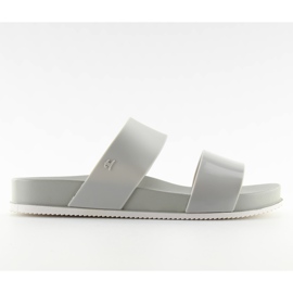 Gris KM122 L. Chanclas silicona gris