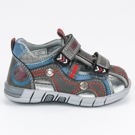 Hasby Sandalias para niños incorporadas gris Hasby Sandalias para niños incorporadas gris
