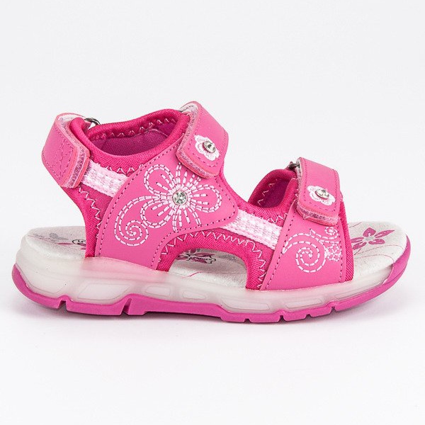 American Club Sandalias americanas rosas rosado