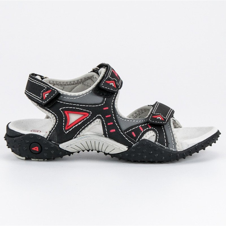 American Club Sandalias americanas cómodas negro