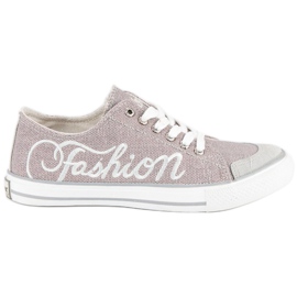 Hasby Zapatillas de deporte de moda para mujer gris