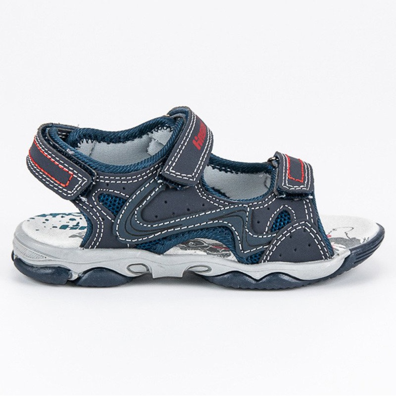 Hasby Sandalias azul marino para niño