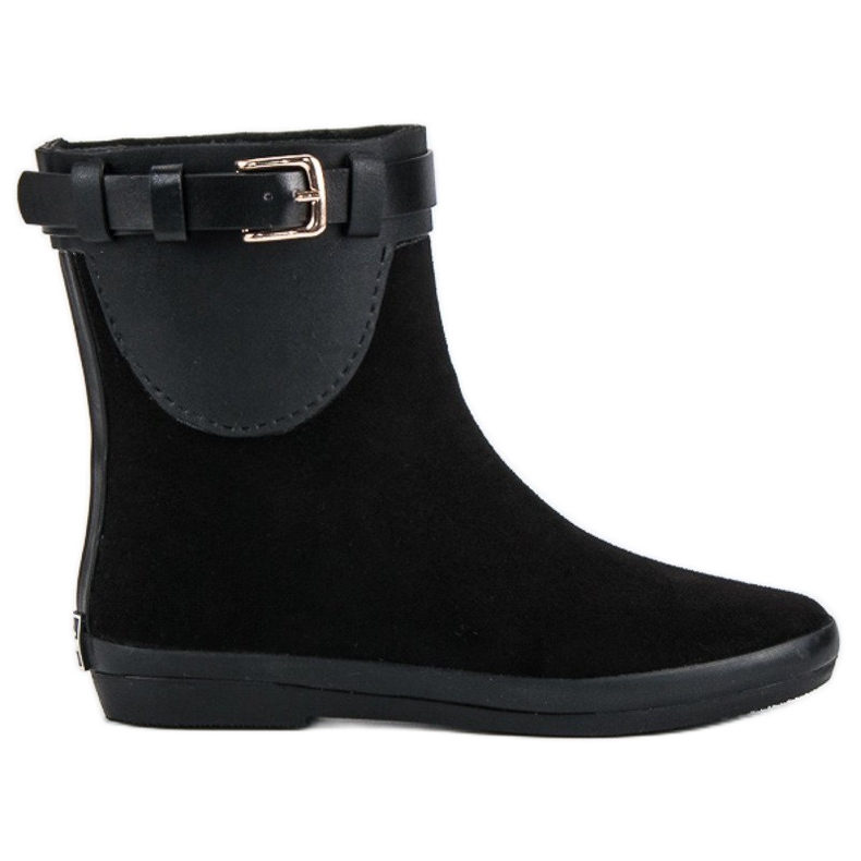 Kylie Botas de agua bajas para mujer negro