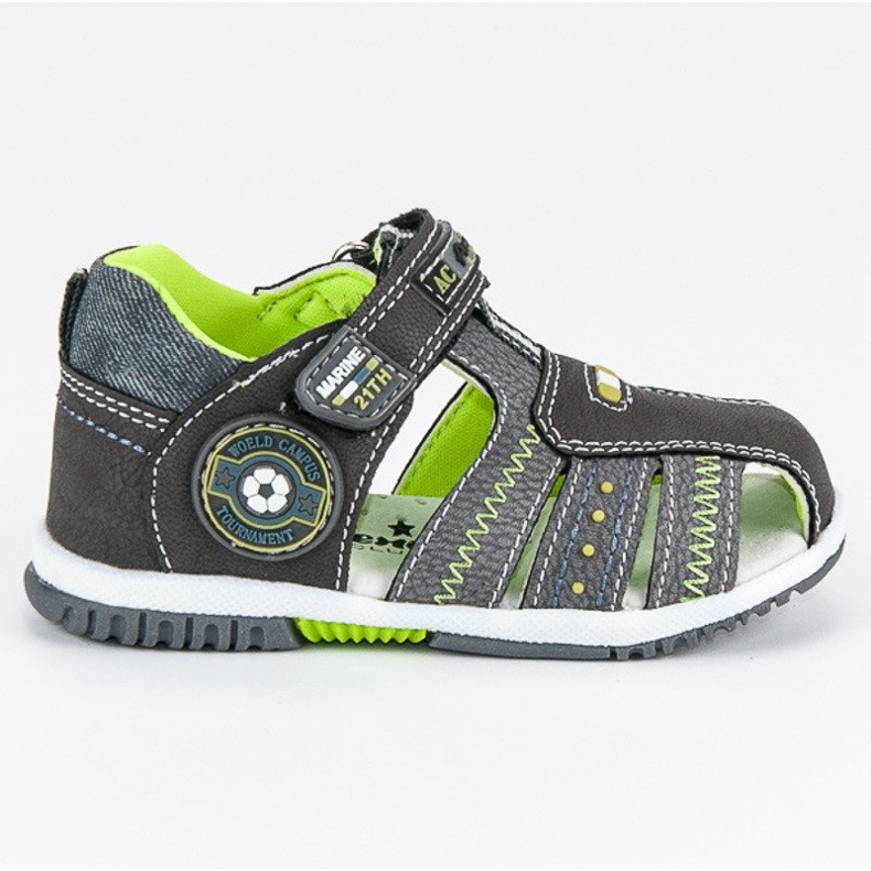 American Club Sandalias de verano americanas gris