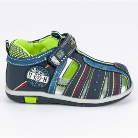 American Club Sandalias vaqueras americanas azul