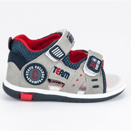 American Club Sandalias grises para niño American Club Sandalias grises para niño