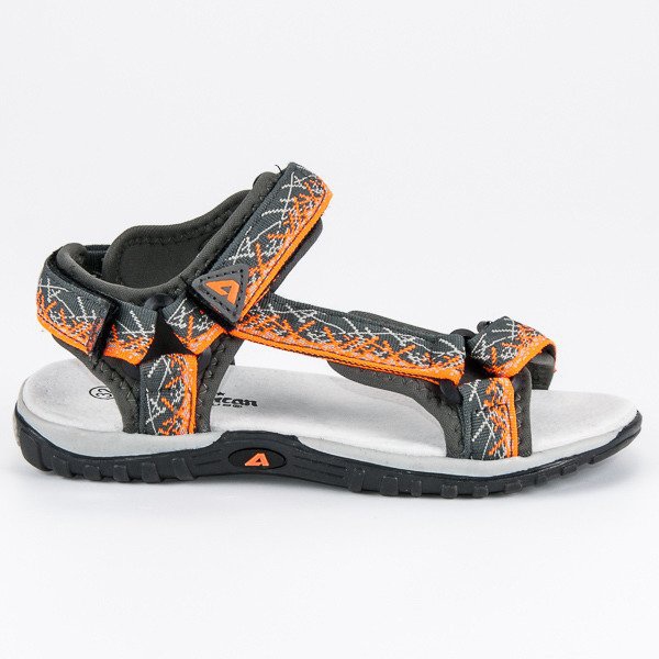 American Club Sandalias juveniles americanas gris