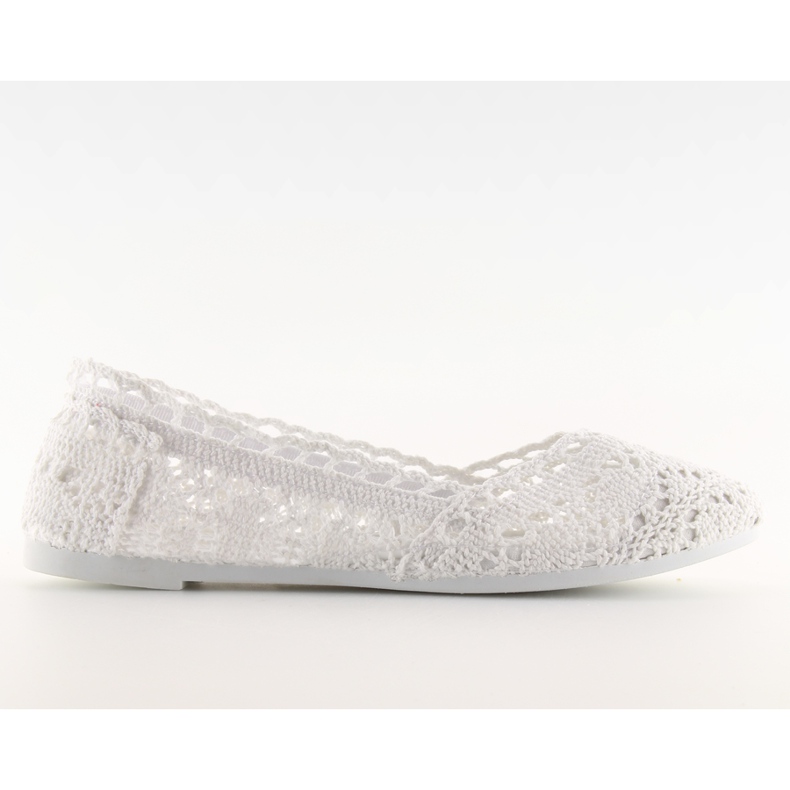 Bailarinas de encaje blanco JX59P blanco