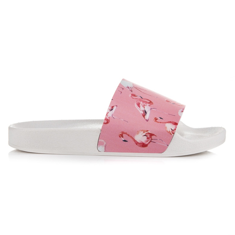 Vices Pantuflas de flamencos rosado