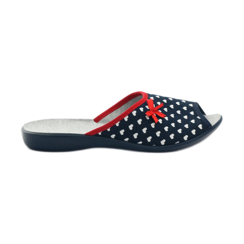Befado zapatos mujer pu 254D063 blanco azul marino