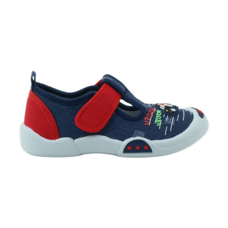 American Club Zapatillas deportivas americanas calzado infantil plantilla piel rojo azul marino