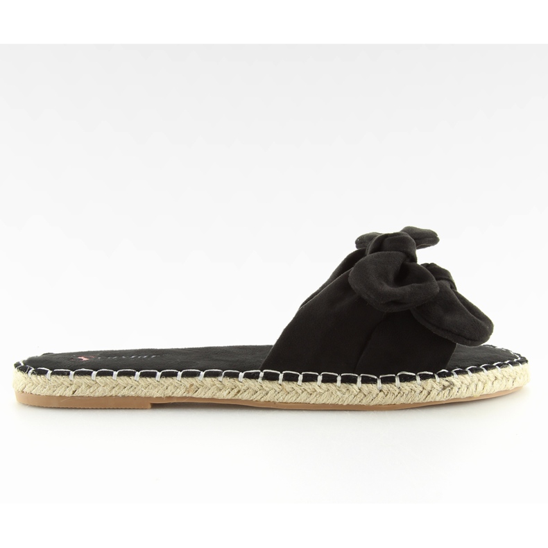Pantuflas negras de mujer negras LL-119 Black negro