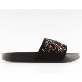 Pantuflas negras de mujer negras 883 negras negro