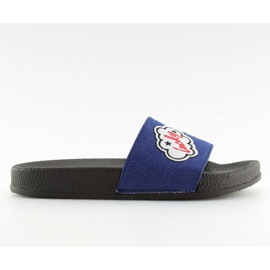 Babuchas vaqueras azul marino ZY-1205 D.BLUE