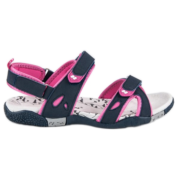 Hasby Sandalias mujer velcros azul