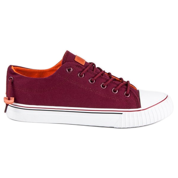 L&H Deportivas hombre burdeos rojo L&H Deportivas hombre burdeos rojo