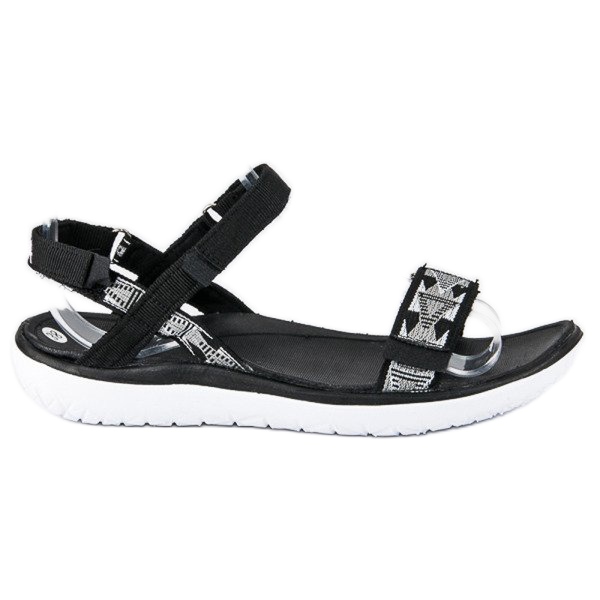 American Club Sandalias americanas negras negro