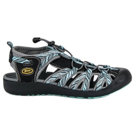 American Club Sandalias americanas cerradas gris