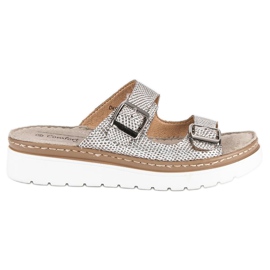 Filippo Babuchas de piel dorada dorado Filippo Babuchas de piel dorada dorado