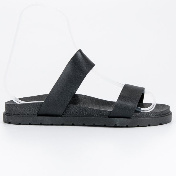 Pantuflas negras de señora negro Pantuflas negras de señora negro