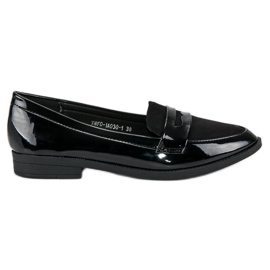 Best Shoes Mocasín lacado negro