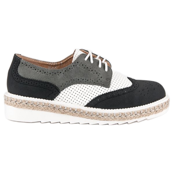 Ideal Shoes zapatos, alpargatas gris
