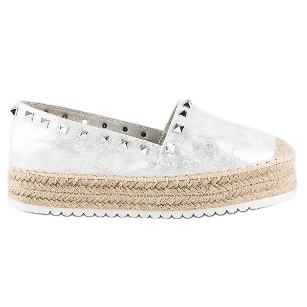 Forever Folie Alpargatas en la plataforma gris Forever Folie Alpargatas en la plataforma gris